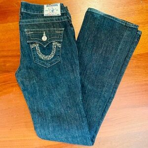 True Religion Embellished Boot Jeans - Sz 28